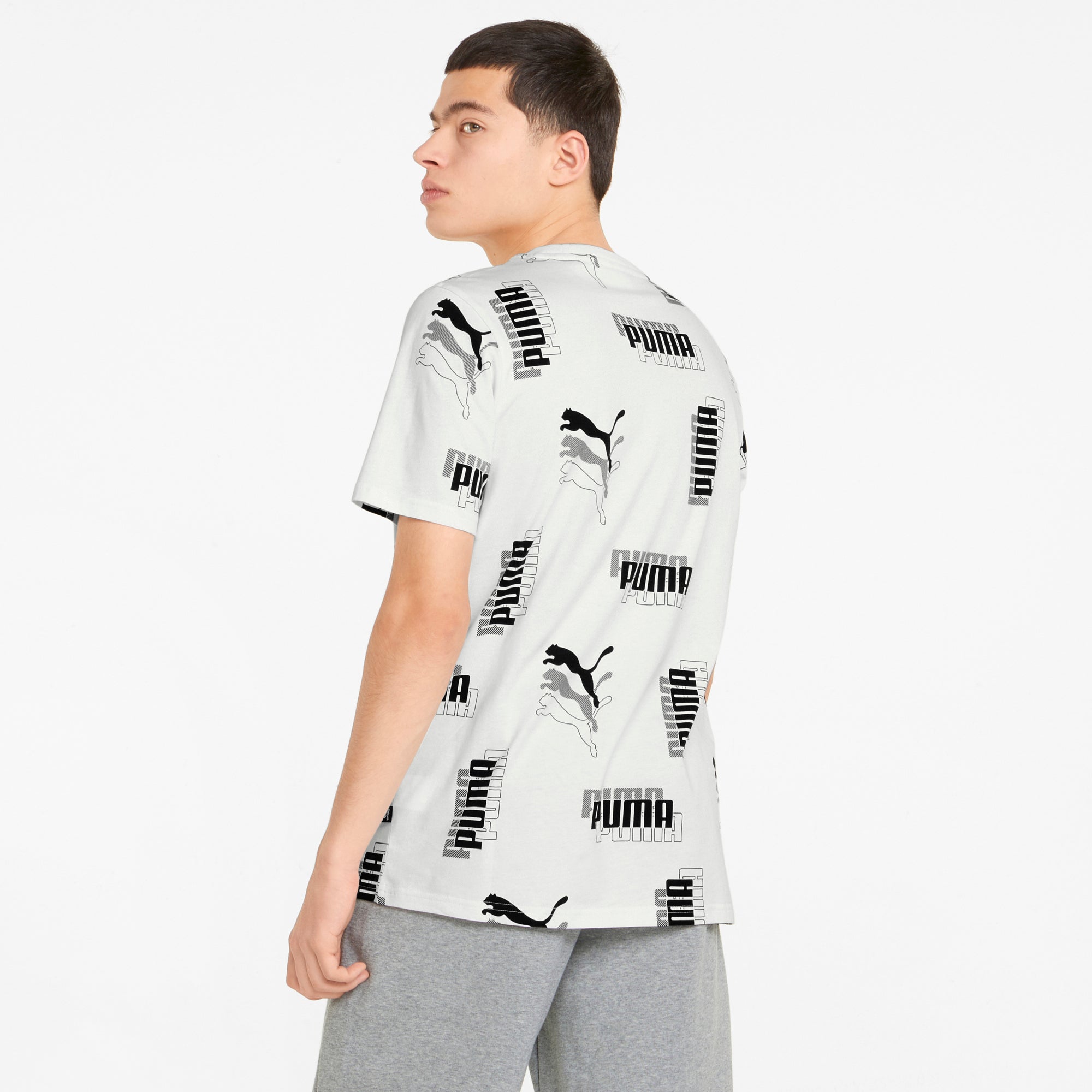 Mens Power Printed Short Sleeve T-shirt