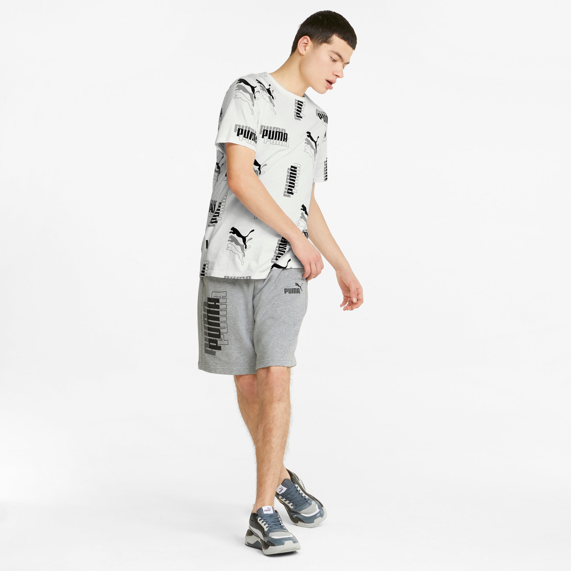 Mens Power Printed Short Sleeve T-shirt