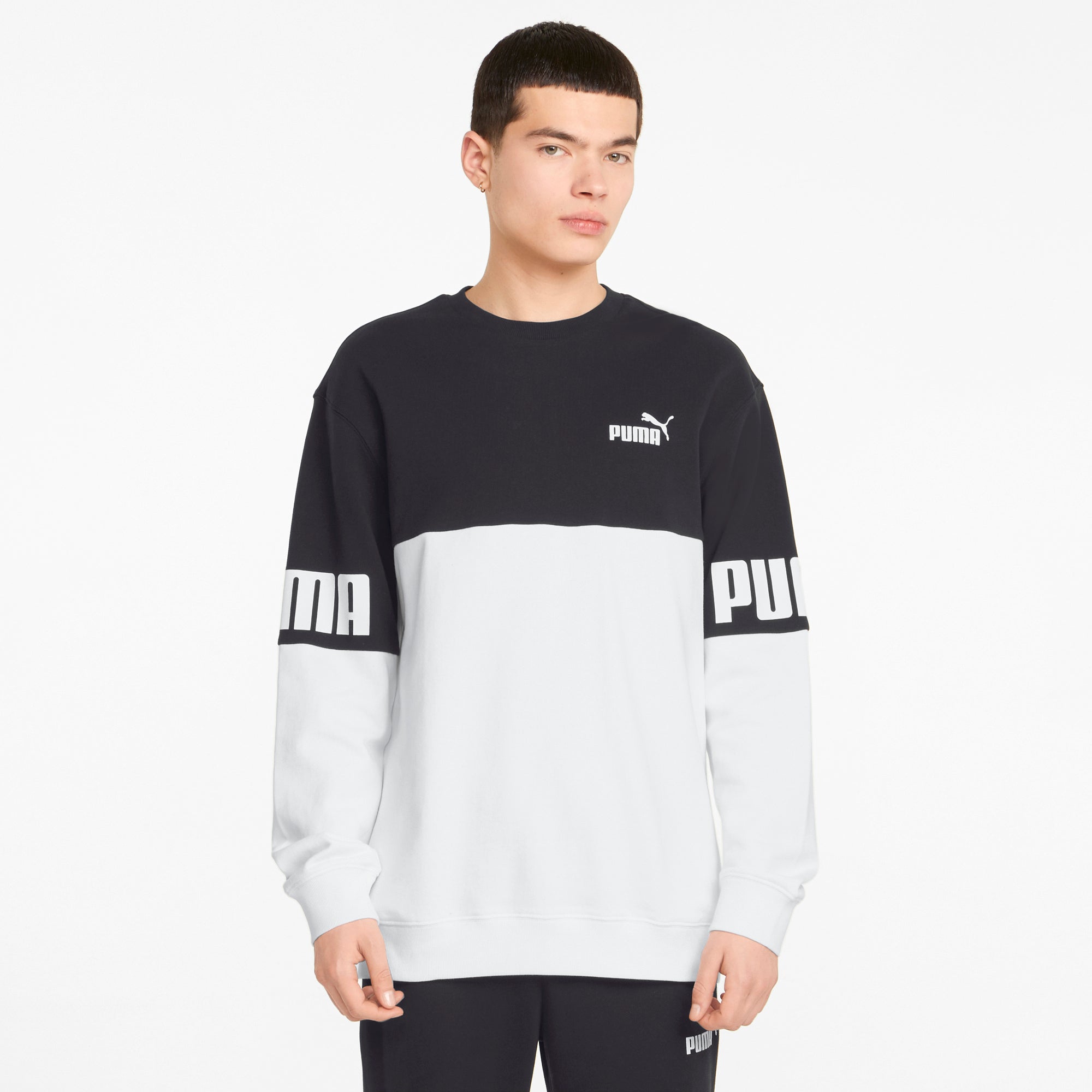 Mens Power Colorblock Hoodie