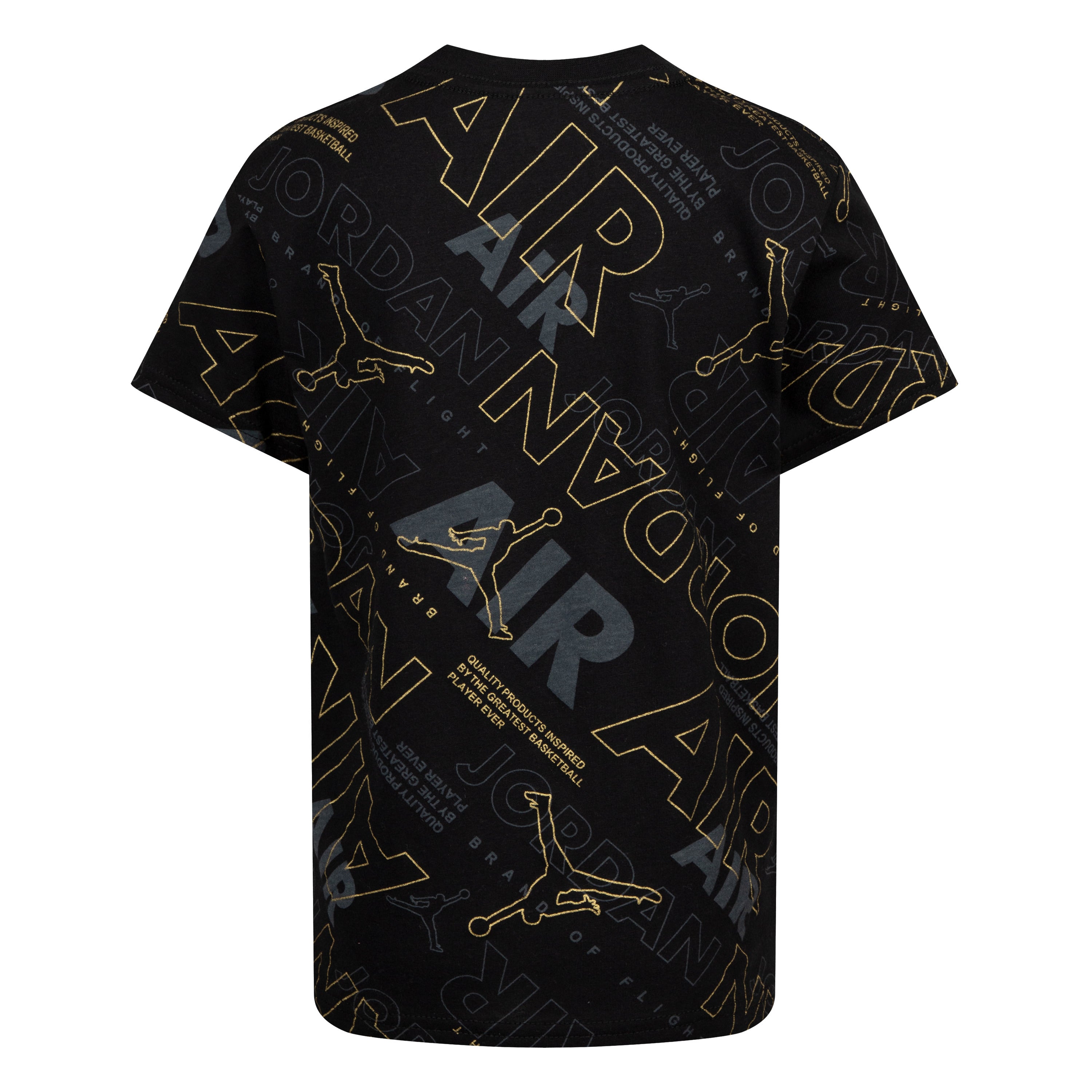Kids Jordan Golden flight Sleeve T-shirt