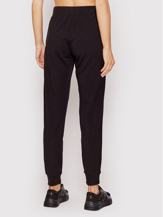 Womens Metallic Word Logo Cuff Pant