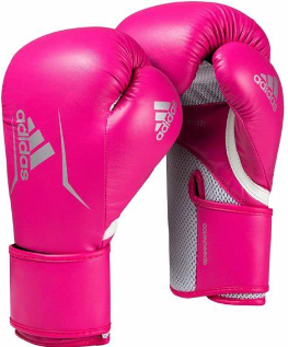 Pink adidas boxing 2024 gloves