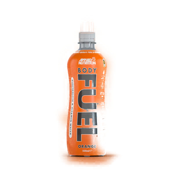 Body Fuel Applied Nutrition Body Fuel Electrolyte Water Orange 500 Milliliters ...