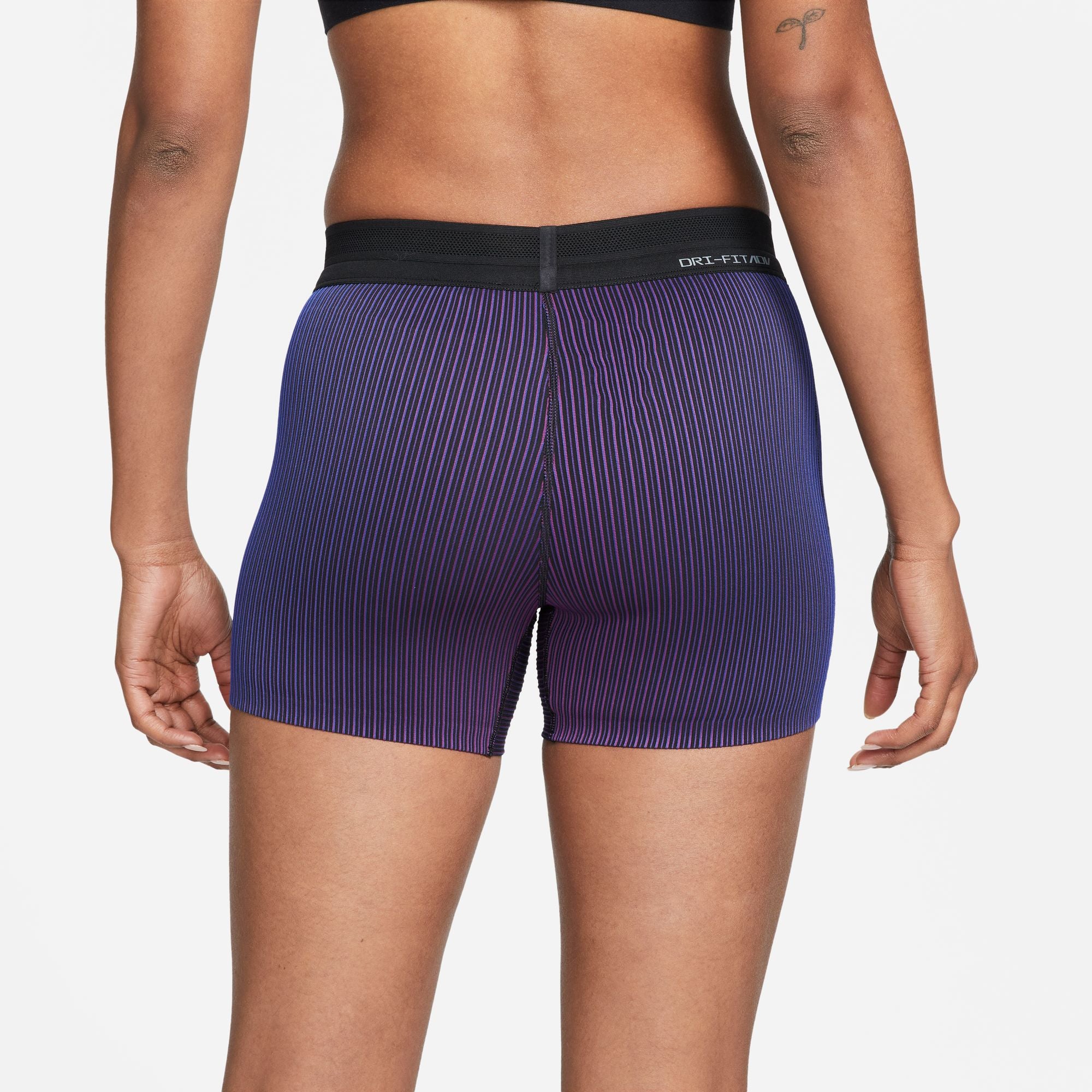 Womens Running Dri-Fit Printed Fitted Shorts