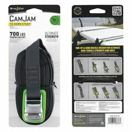 CamJam® Tie Down Strap 18 FT