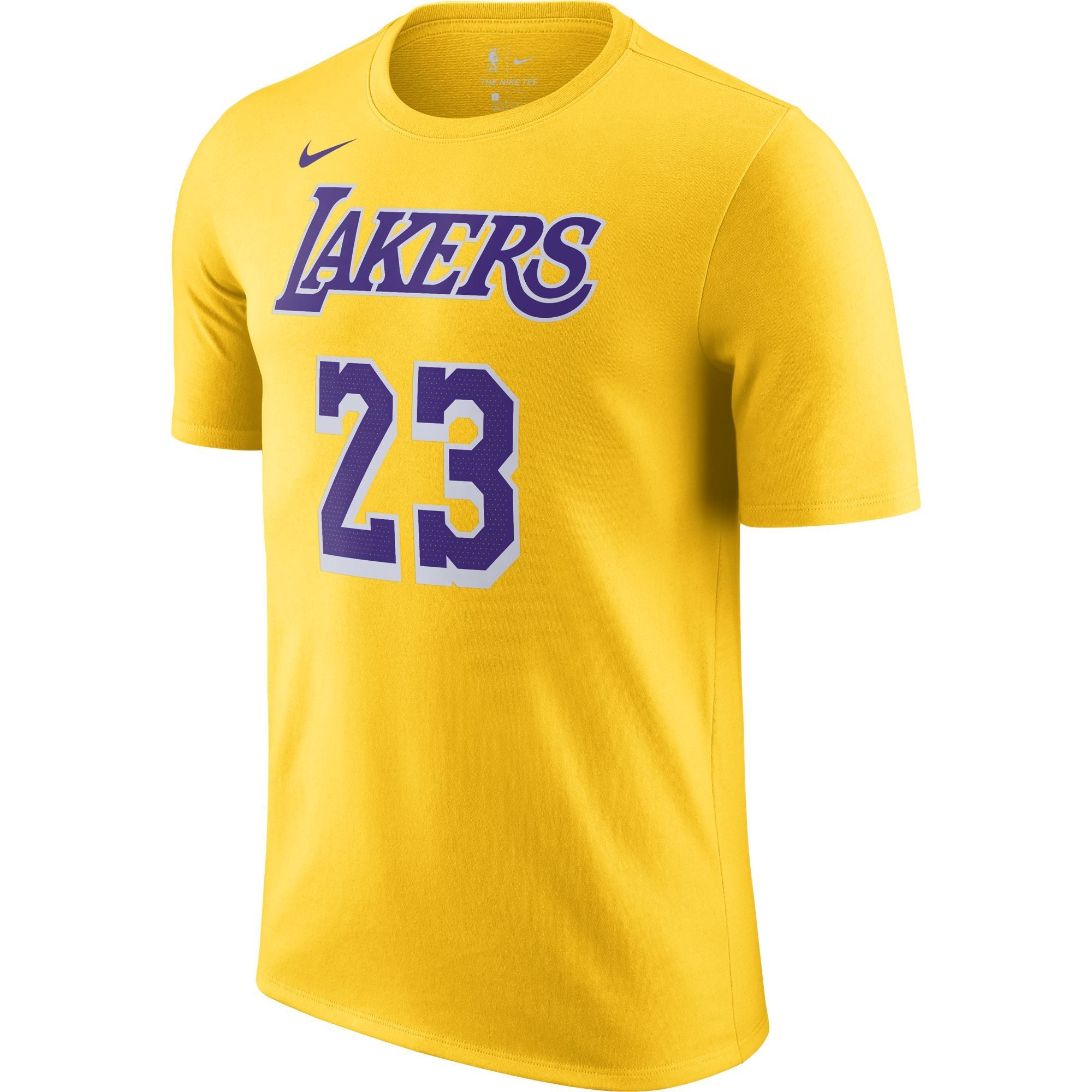 Mens LeBron James Los Angeles Lakers Short Sleeve T-Shirt