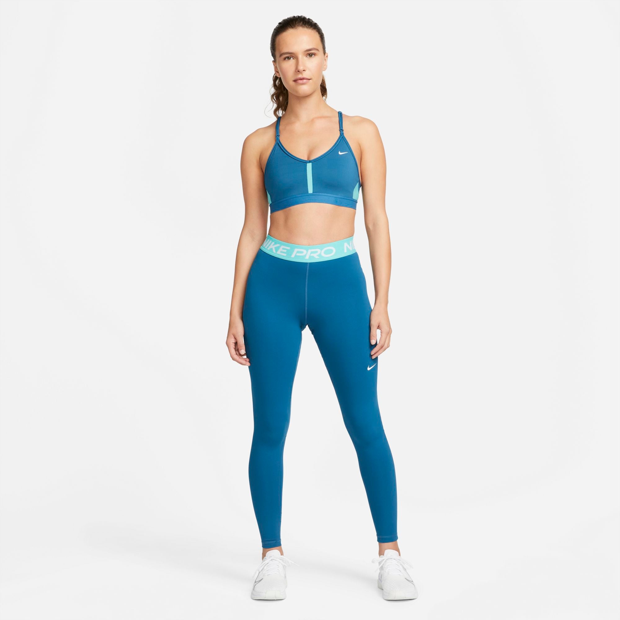 Womens Mid Rise Pro Branded Waistband Tight