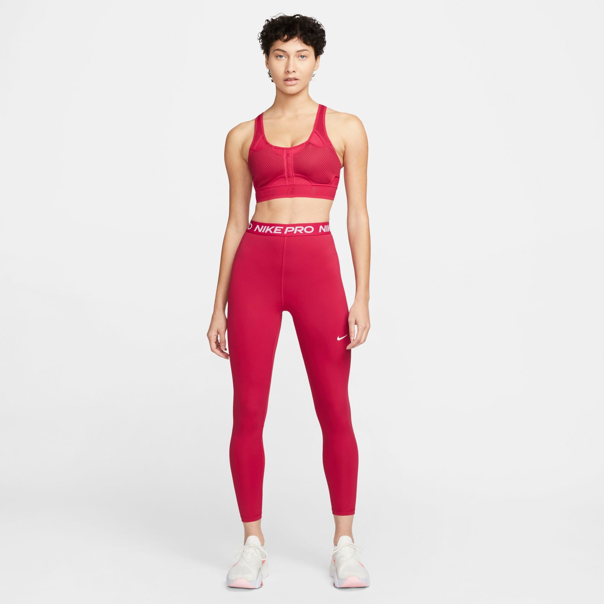 Womens High Rise Pro Branded Waistband 7/8 Tight