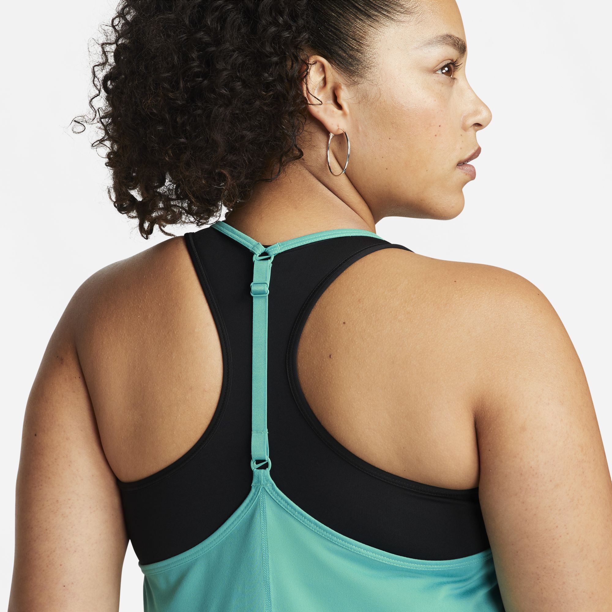 Womens Dri-Fit Plain Strappy Tank