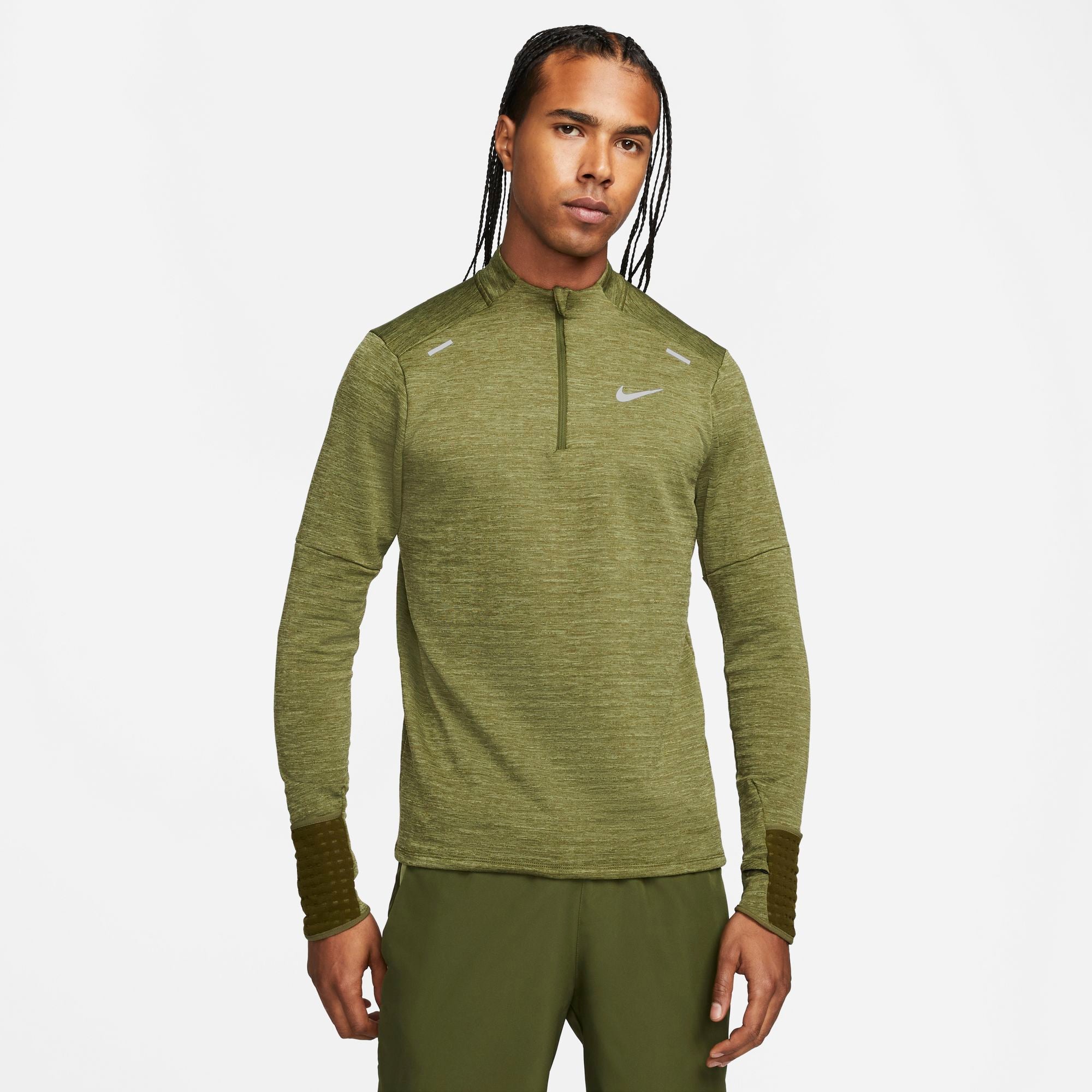 Mens Techfit Element Half Zip Top Long Sleeve