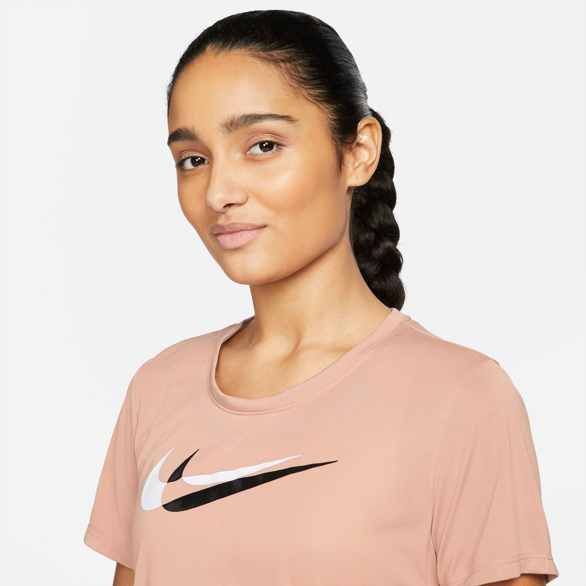 Womens Running Logo Short Sleeve T-Shirt