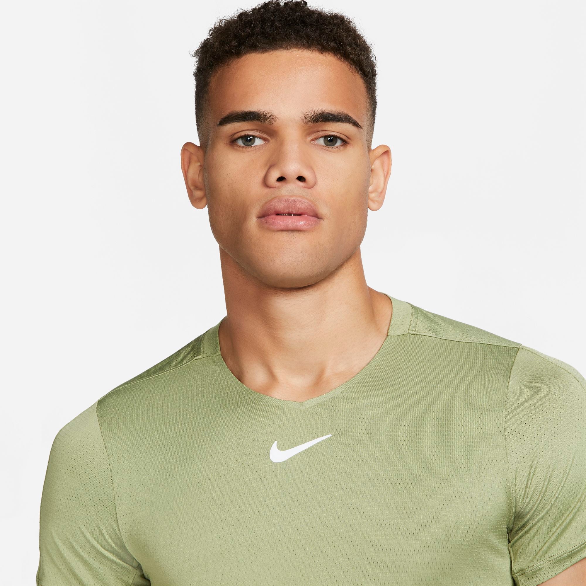 Mens Court Dri-FIT Advantage Tennis Short Sleeve T-Shirt