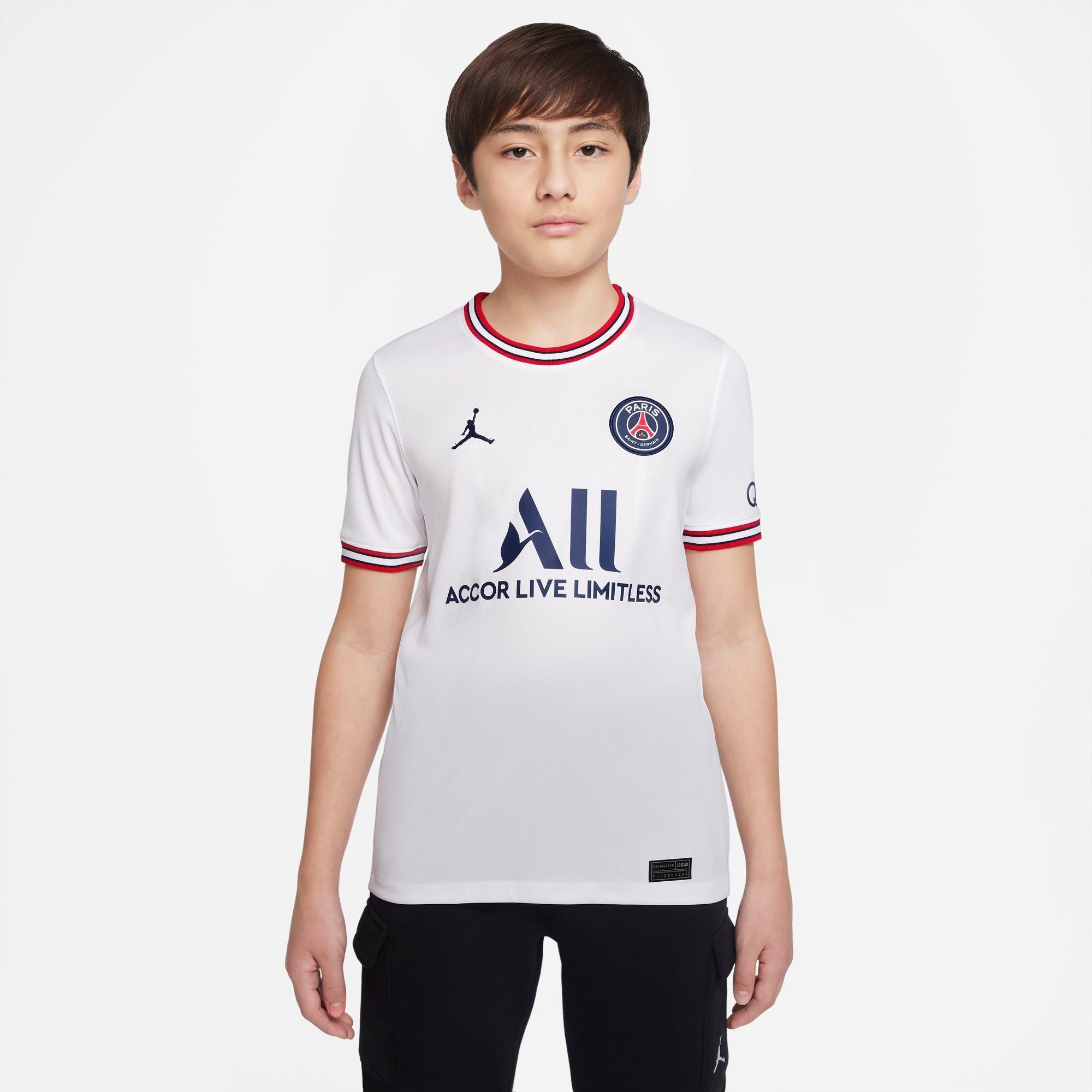 Junior Paris Saint-Germain FC Fourth Replica Jersey 21/22