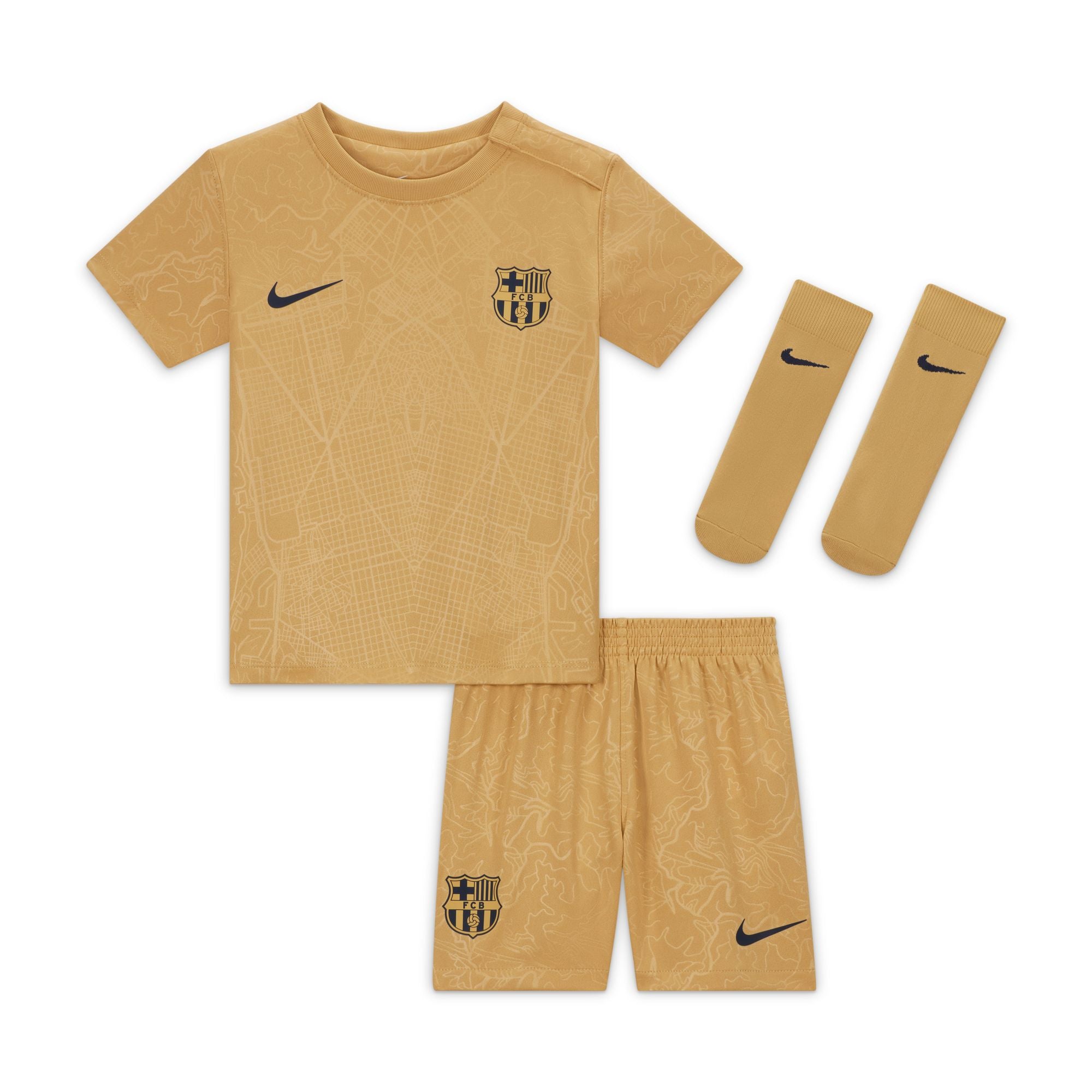 Infants FC Barcelona Away Replica Kit 22/23