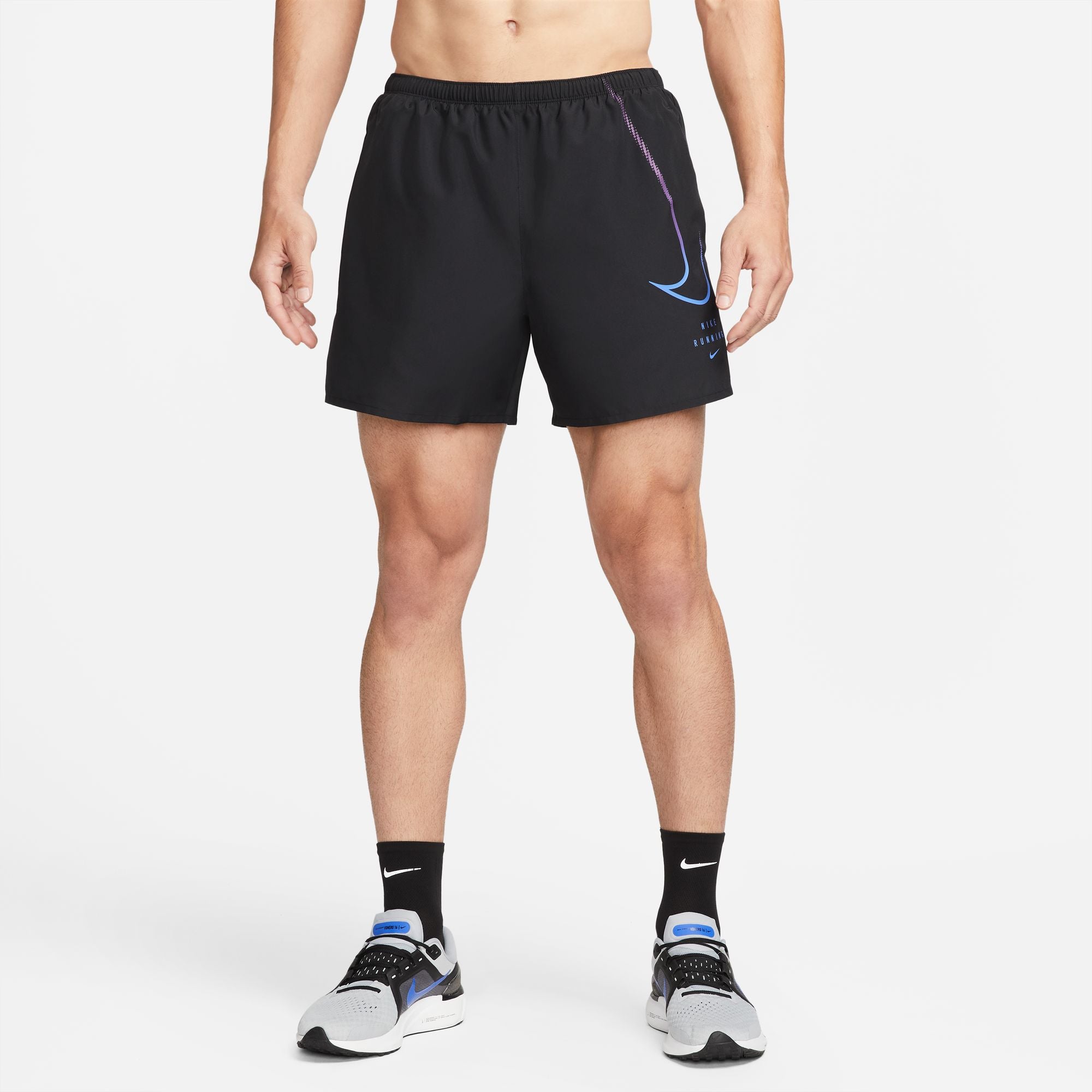 Mens Dri-Fit Run Division Challenger 5 Inch Short