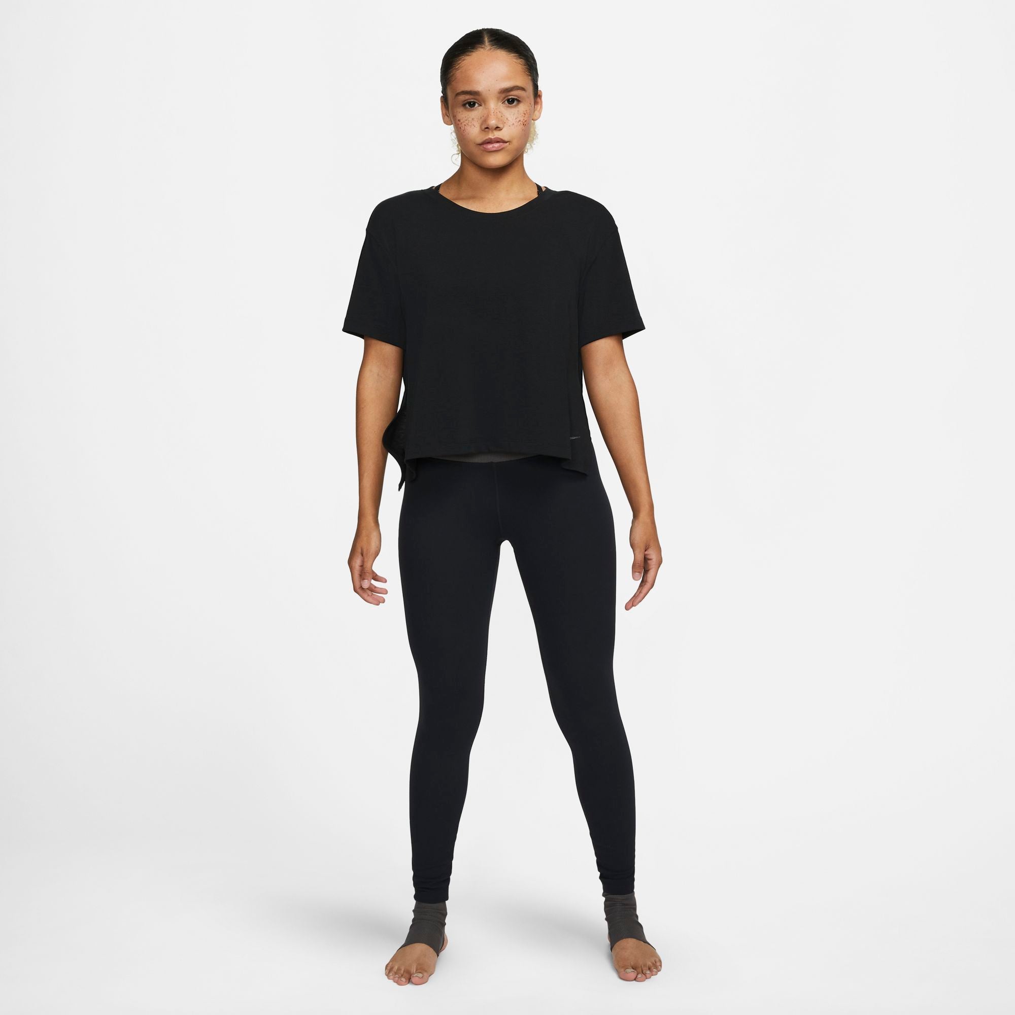 Womens Yoga Dri-Fit Short Sleeve T-Shirt