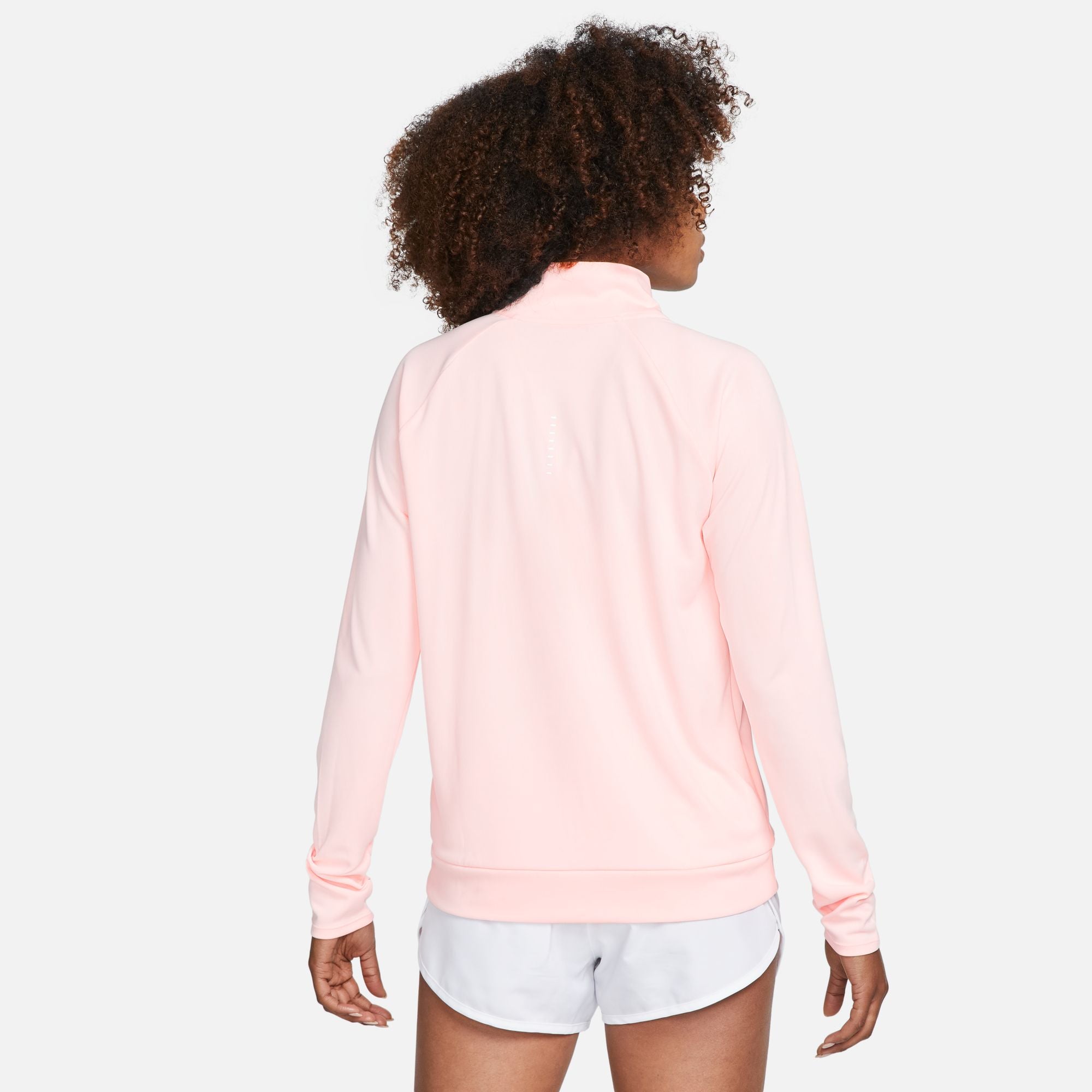 Womens Running Half Zip Long Sleeve Top
