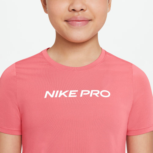 Girls Performance Dri-Fit Pro Logo Short Sleeve T-Shirt