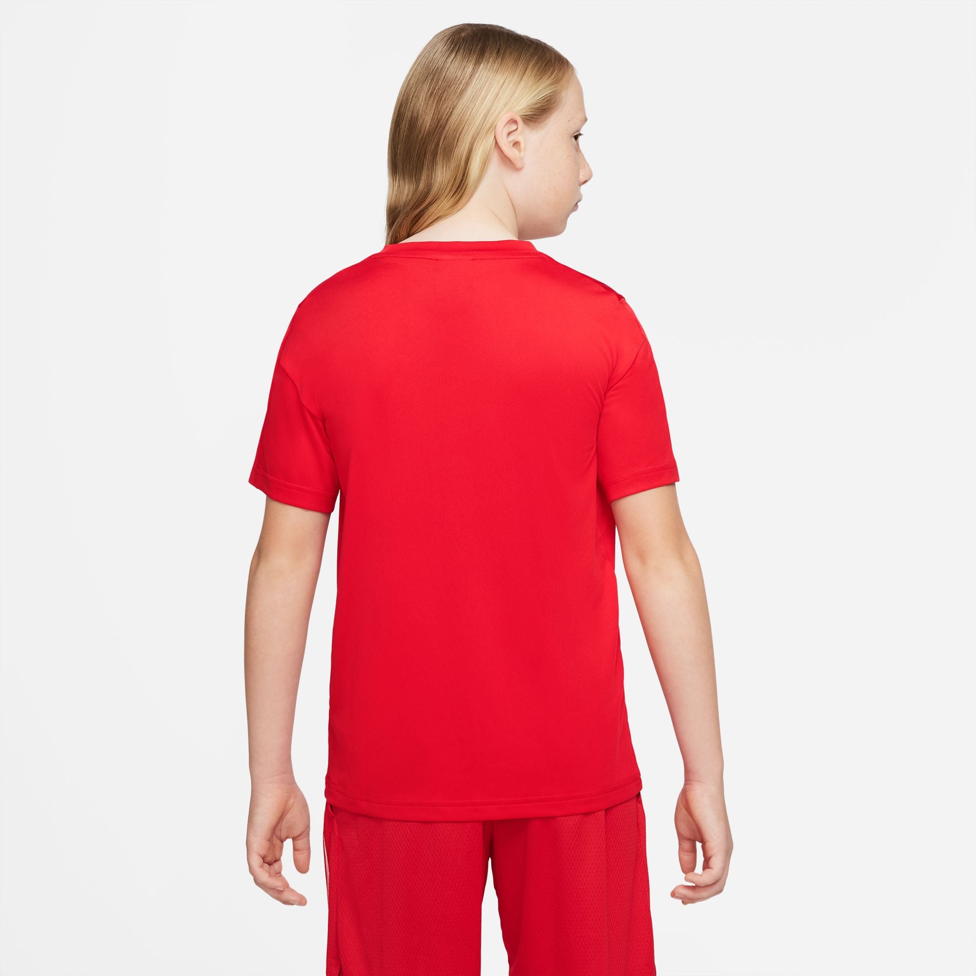 Boys Performance Dri-Fit Graphic Short Sleeve T-Shirt