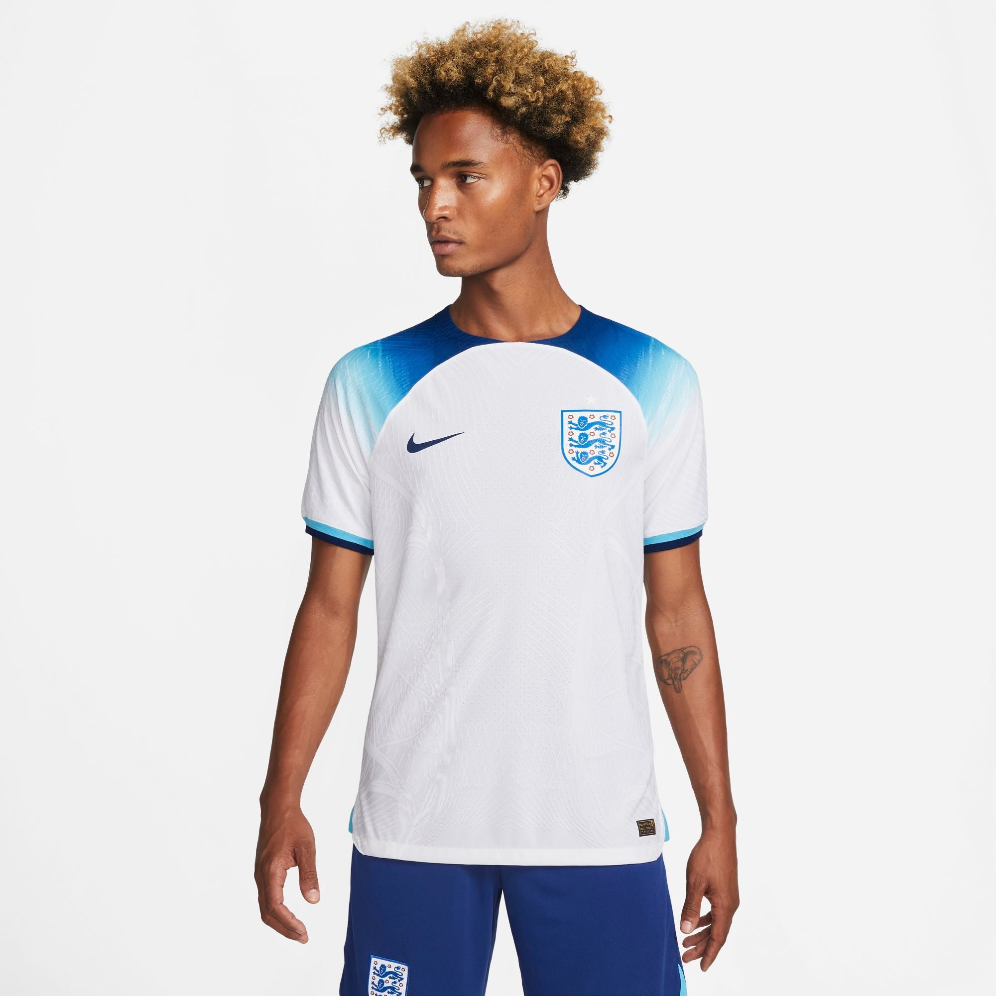 Mens England World Cup 2022 Home Authentic Jersey