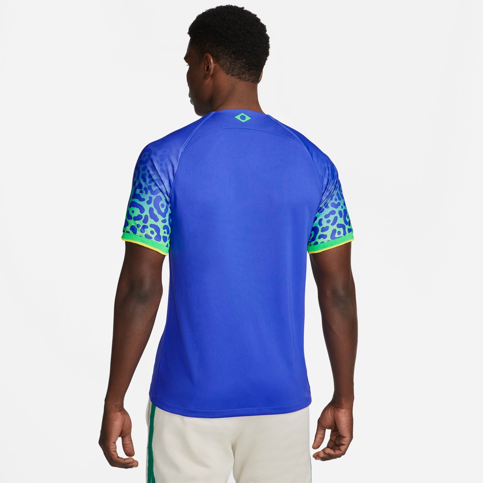 Mens Brazil World Cup 2022 Away Replica Jersey