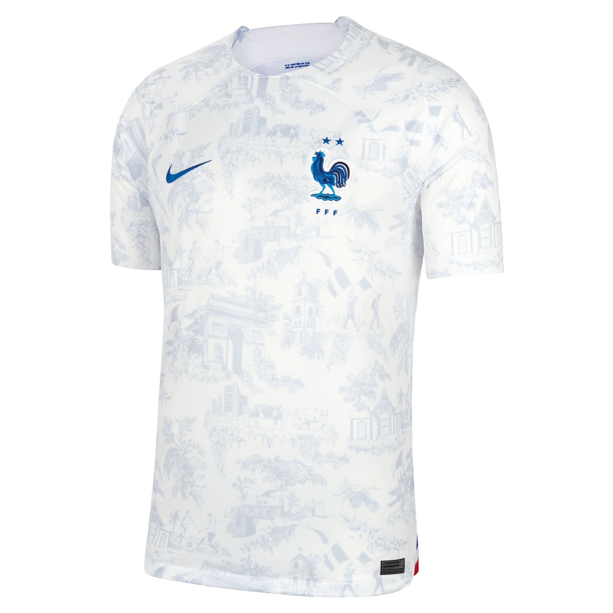Mens France World Cup 2022 Away Replica Jersey