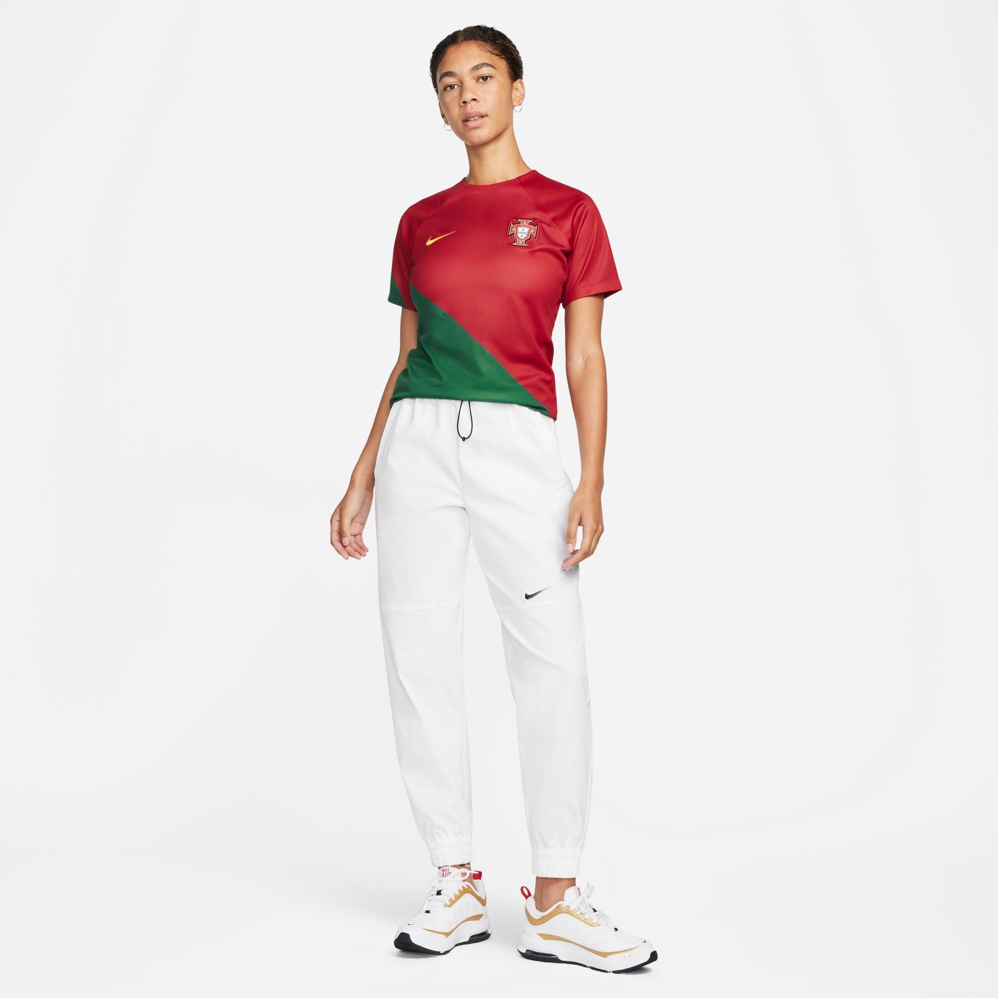 Womens Portugal World Cup 2022 Home Replica Jersey