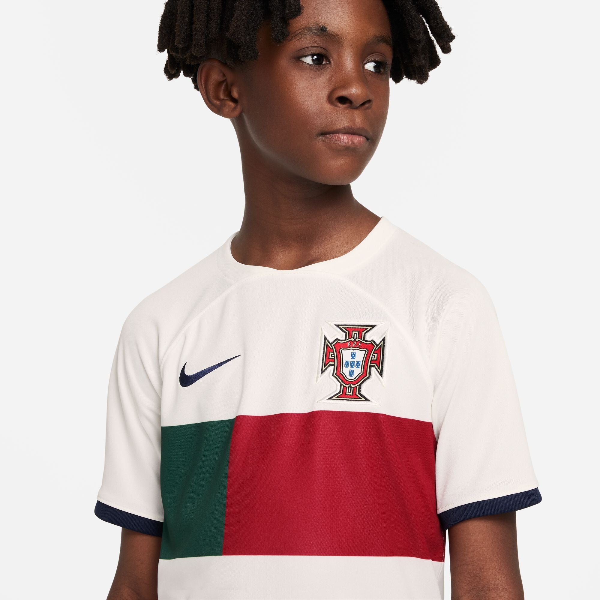 Junior Portugal World Cup 2022 Away Replica Jersey