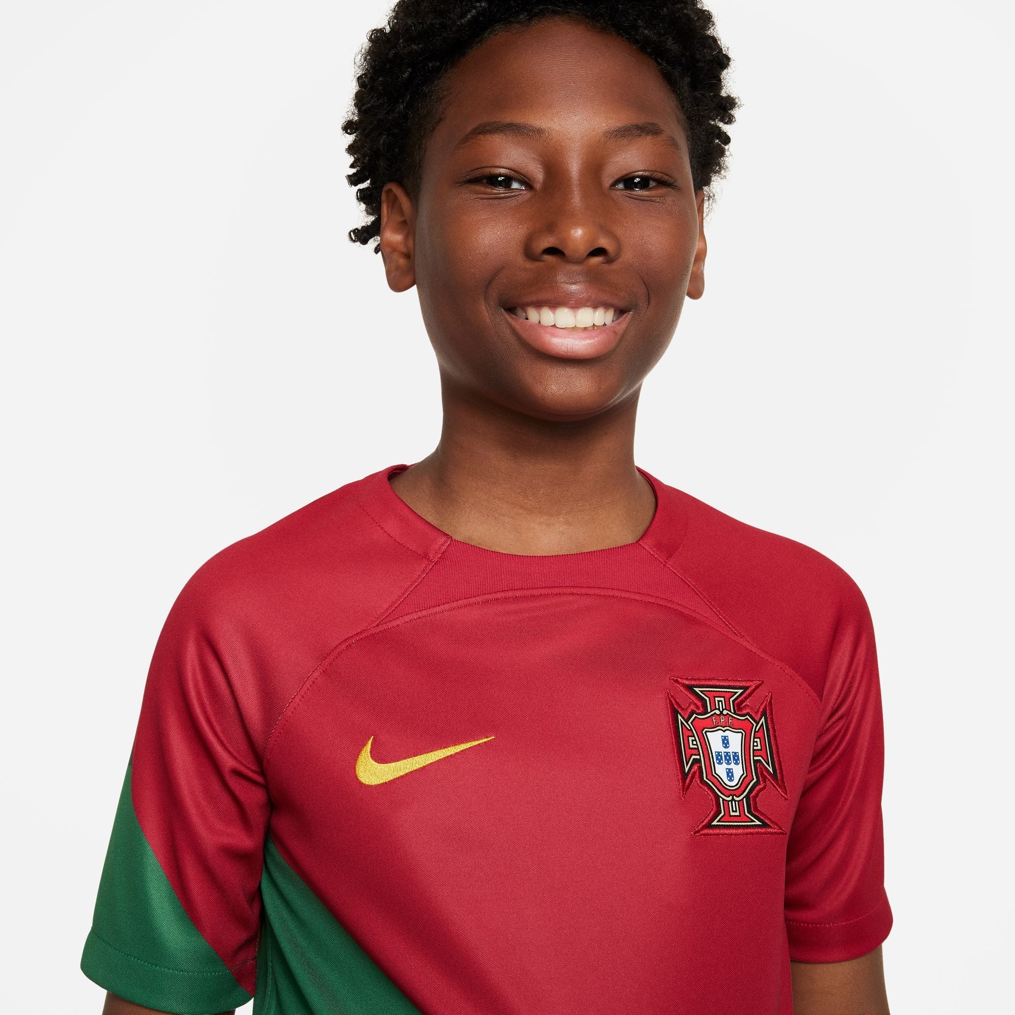 Junior Portugal World Cup 2022 Home Replica Jersey