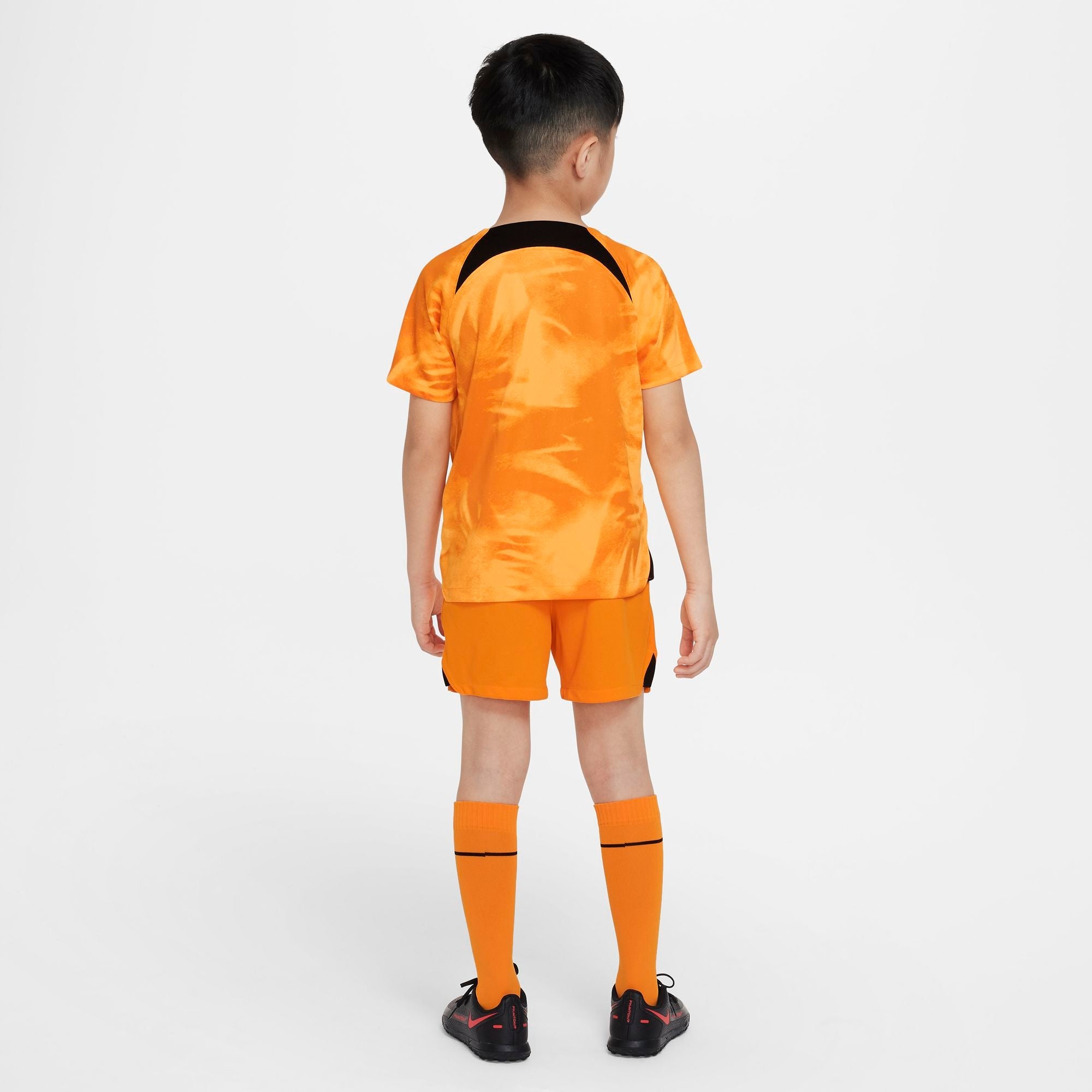 Kids Netherlands World Cup 2022 Home Replica Kit