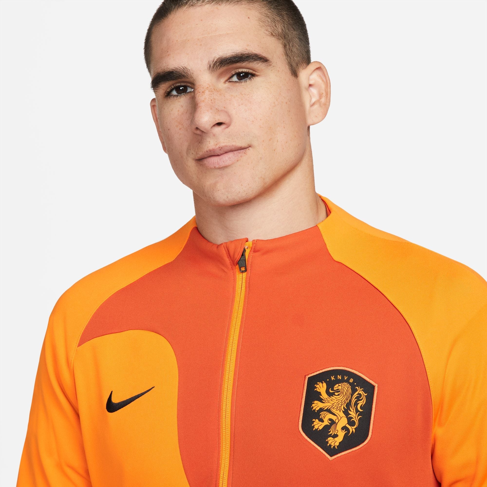 Mens Netherlands World Cup 2022 Anthem Jacket