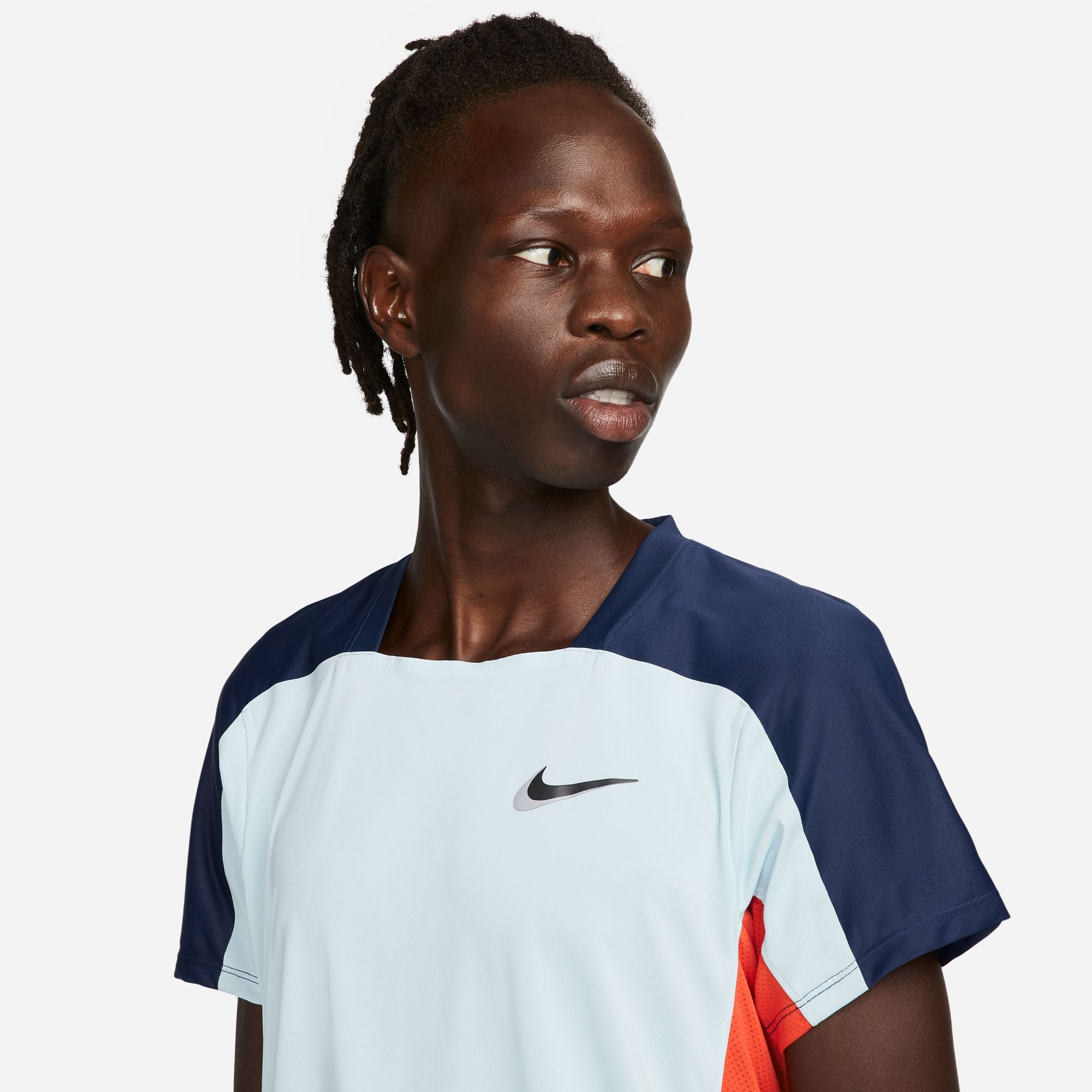 Mens Dri-Fit Advantage Slam Tennis Short Sleeve T-Shirt