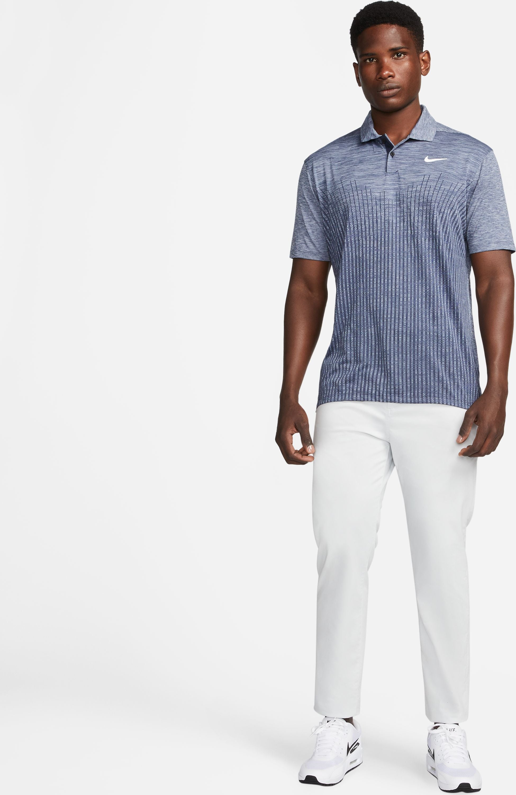 Mens Dri-Fit Advantage Engineerd Jacquard Golf Polo Shirt