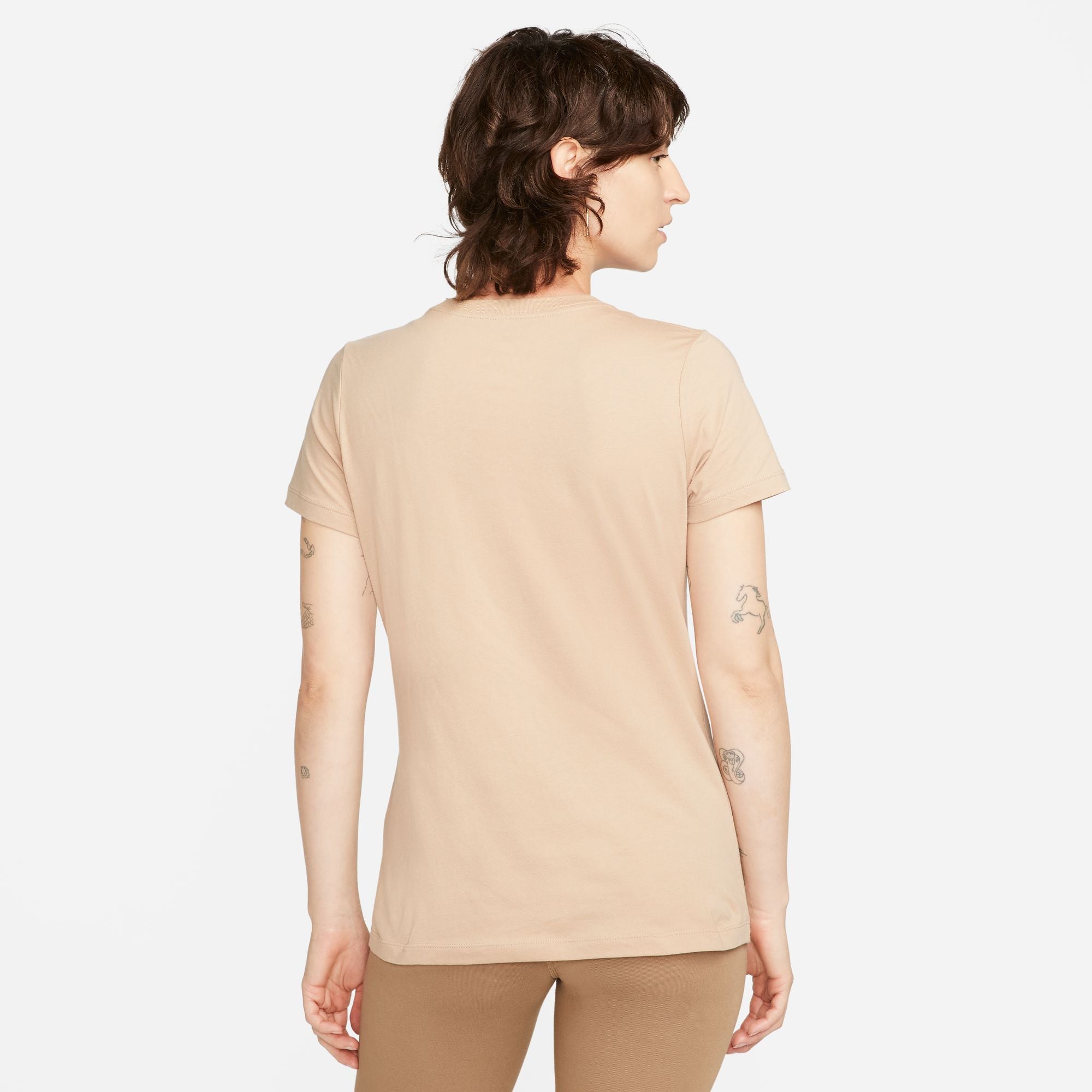 Womens Plain Short Sleeve T-Shirt