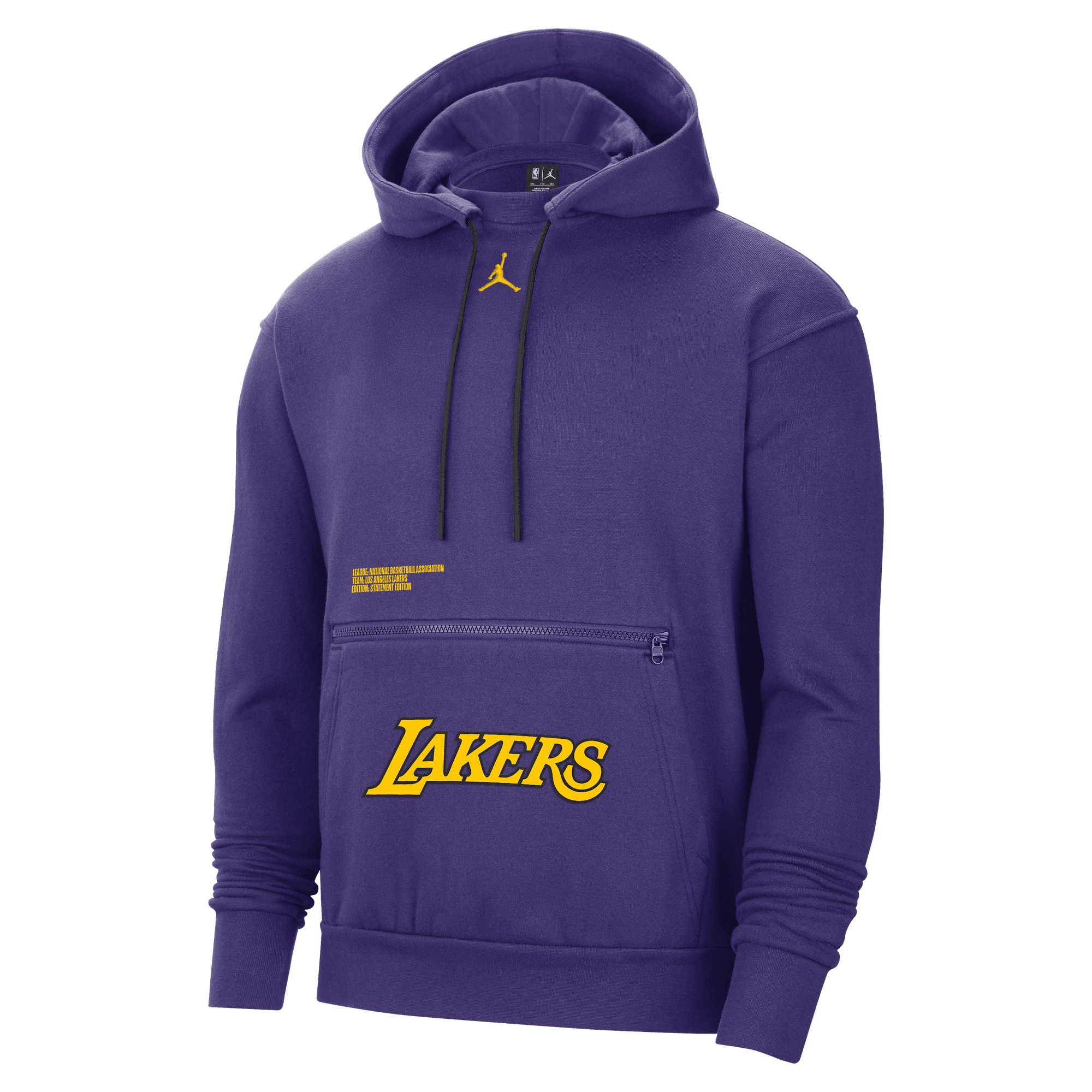 Shop Mens Los Angeles Lakers Fleece Hoodie From Nike Online - GO SPORT UAE