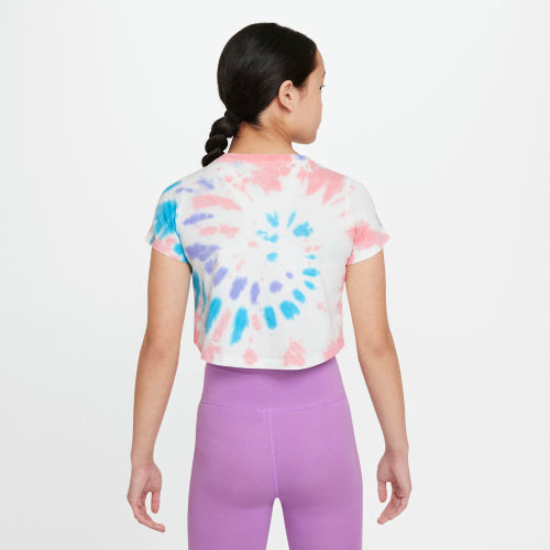 Girls All Over Print Crop Short Sleeve T-Shirt