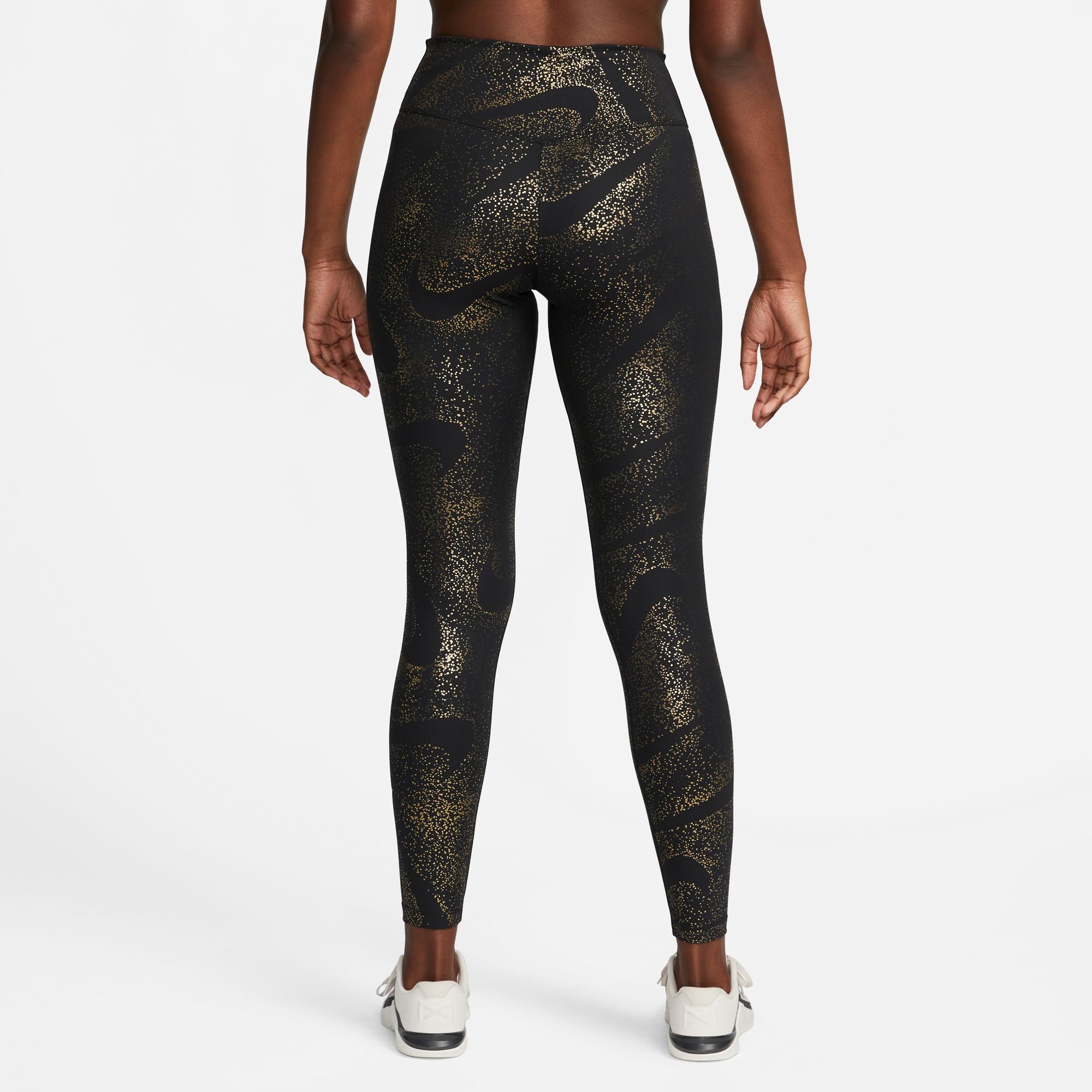 Womens Dri Fit  Mid Rise All Over Print7/8 Tight