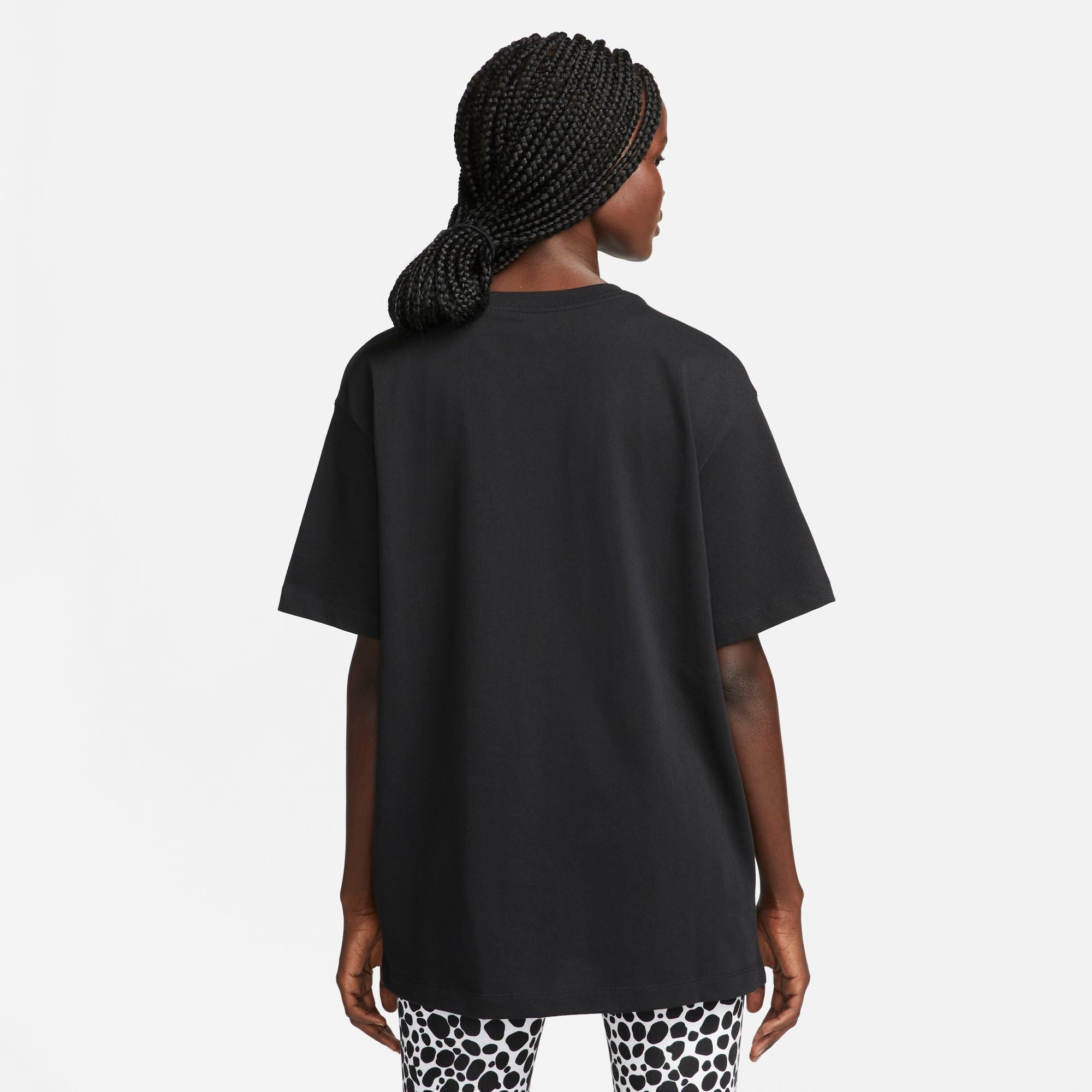 Womens Graphic Logo Boyfriend Short Sleeve T-Shirt