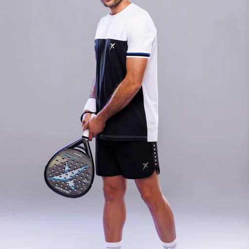 Mens Padel Tennis Graphic Performance Short Sleeve T-Shirt
