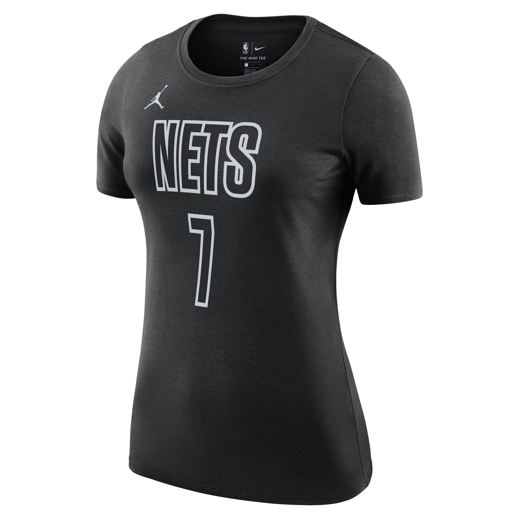 Womens Brookyn Nets Statement Short Sleeve T-shirt