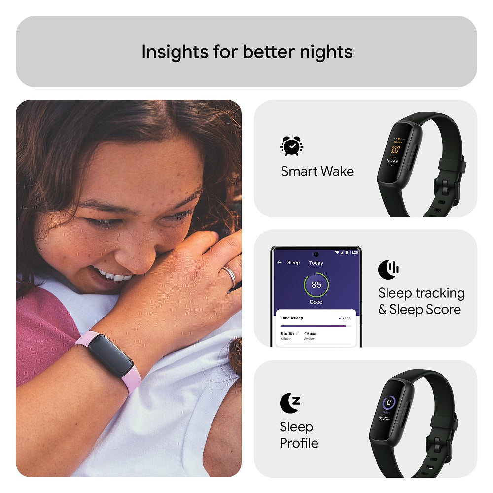 Inspire 3 Black Midnight Zen Fitness Tracker