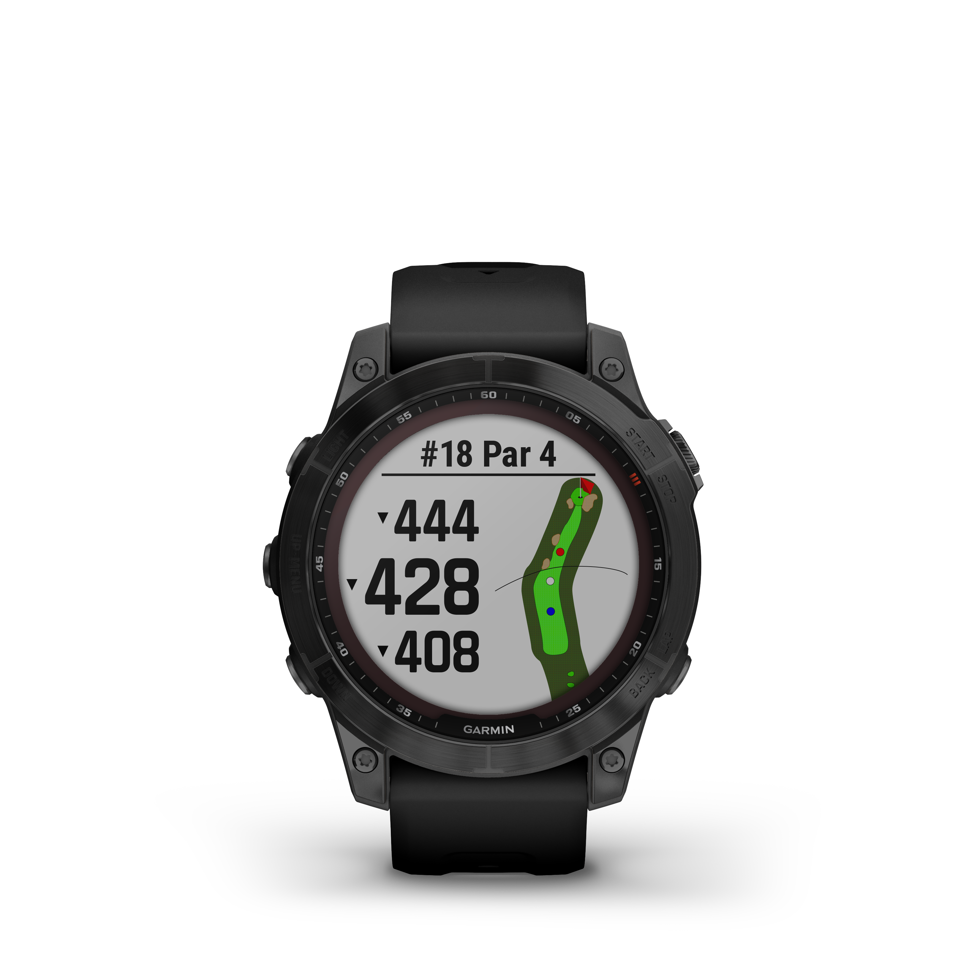 Fenix 7 Sapphire Black Titanium With Black Band GPS Watch