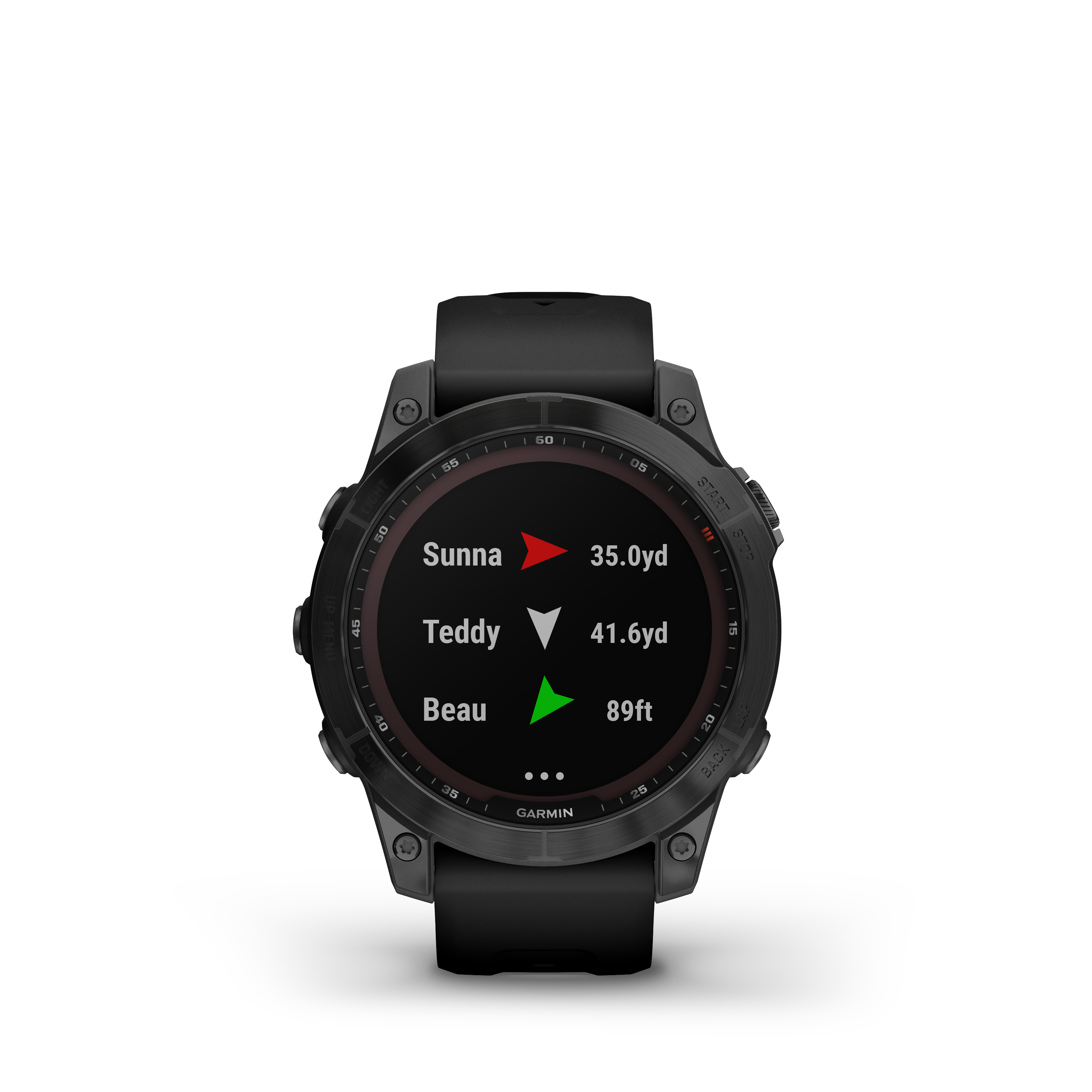 Fenix 7 Sapphire Black Titanium With Black Band GPS Watch