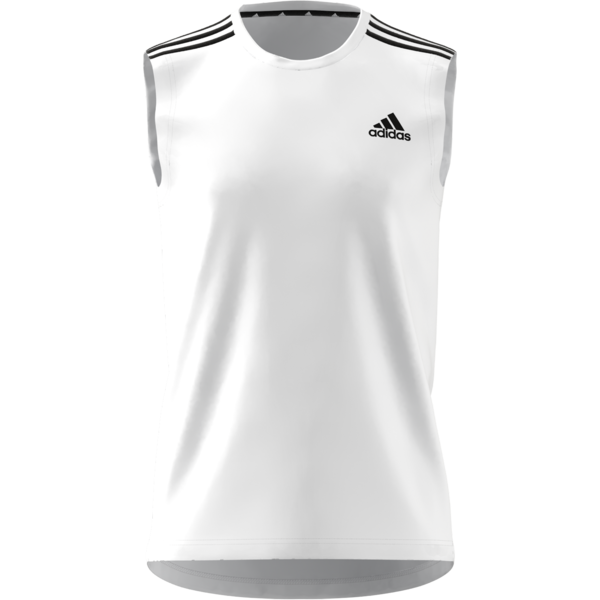 Adidas Mens Aeroready Designed 2 Move 3 Stripes Tank - Shop Online UAE ...