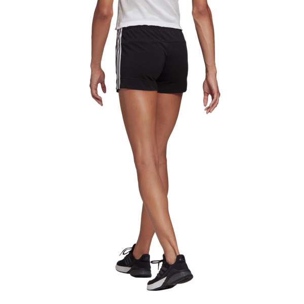 Womens 3 Stripes Single Jersey Slim Fit Shorts