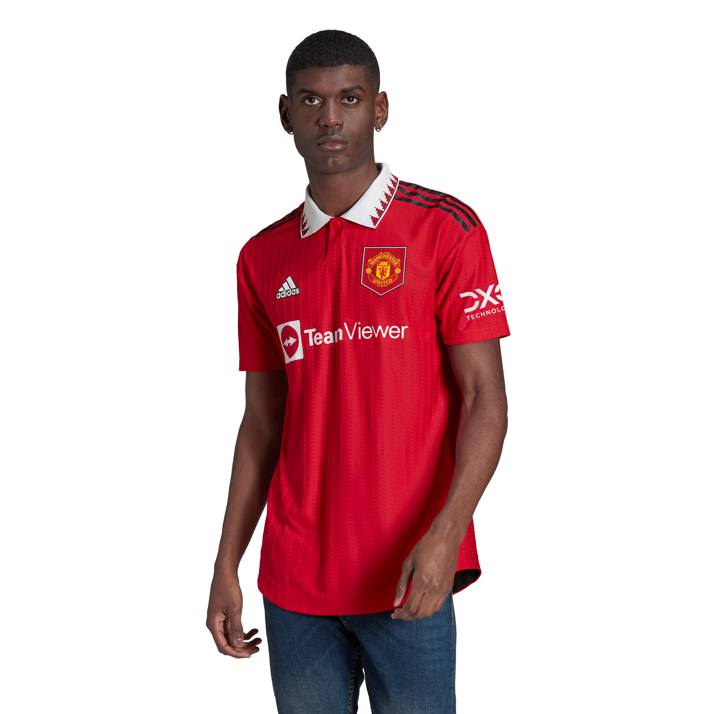 Mens Manchester United FC Home Authentic Jersey 22/23