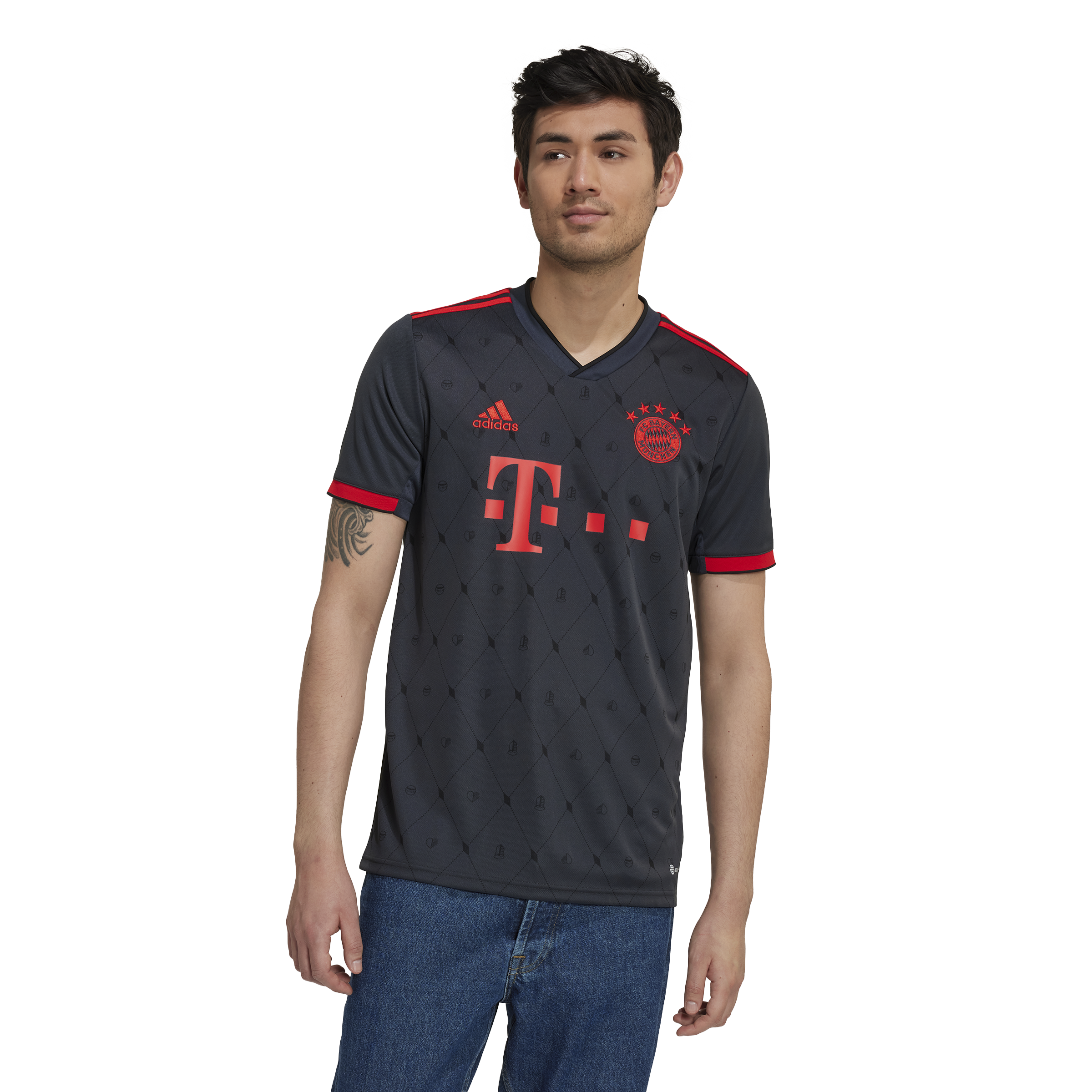 Mens FC Bayern Munich Third Replica Jersey 22/23