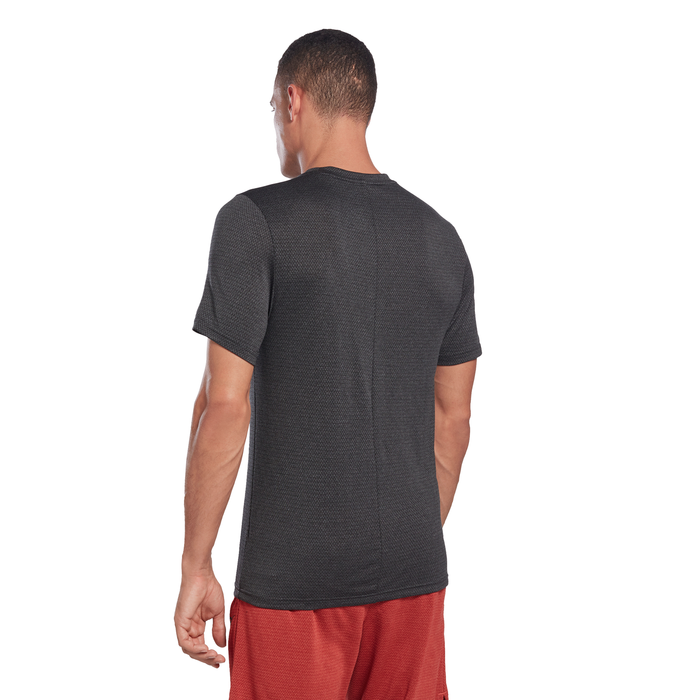 Mens Workout Ready Melange Short Sleeve T-Shirt