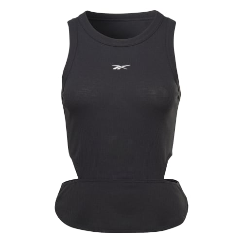 Womens Yoga Cutout Fitted Tank