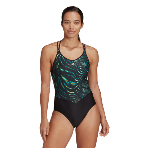 Womens Graphic One Piece Swimsuit